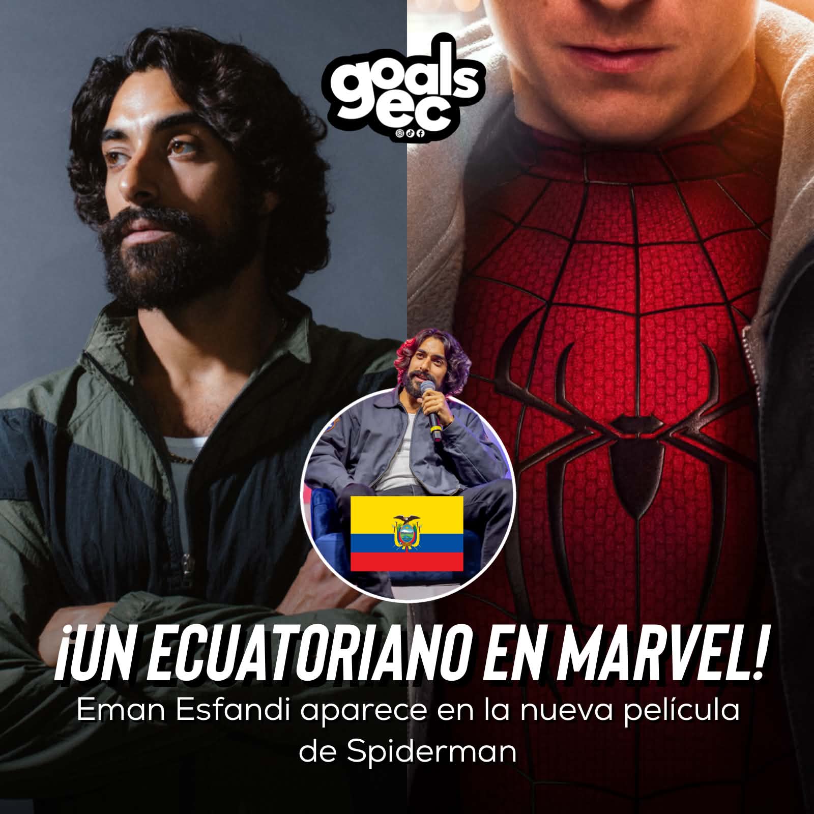 Hay un ecuatoriano en la nueva Spider-Man y casi nadie lo sabía
