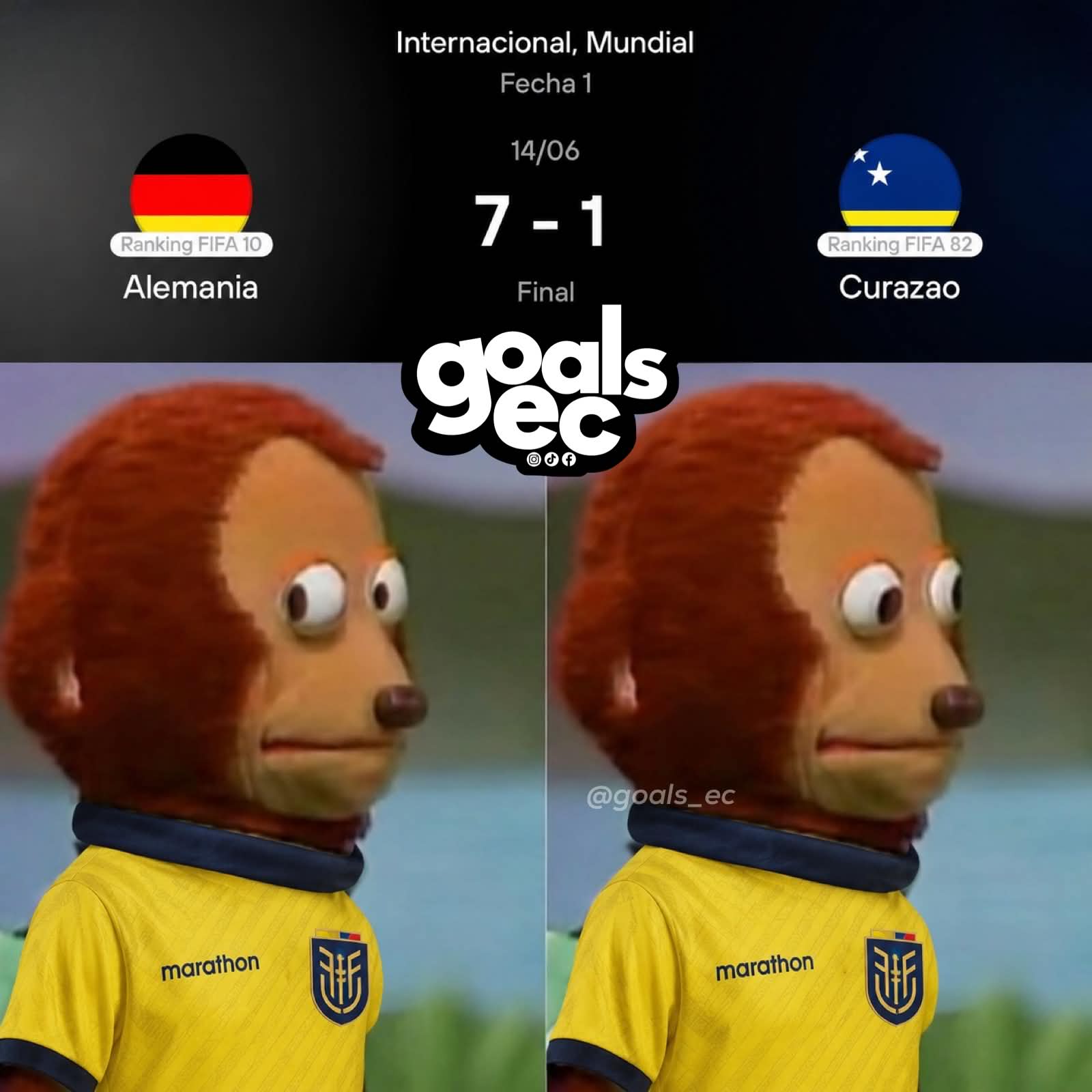🇩🇪 Alemania arrasa a Curazao y lanza una seria advertencia en el Grupo E de Ecuador