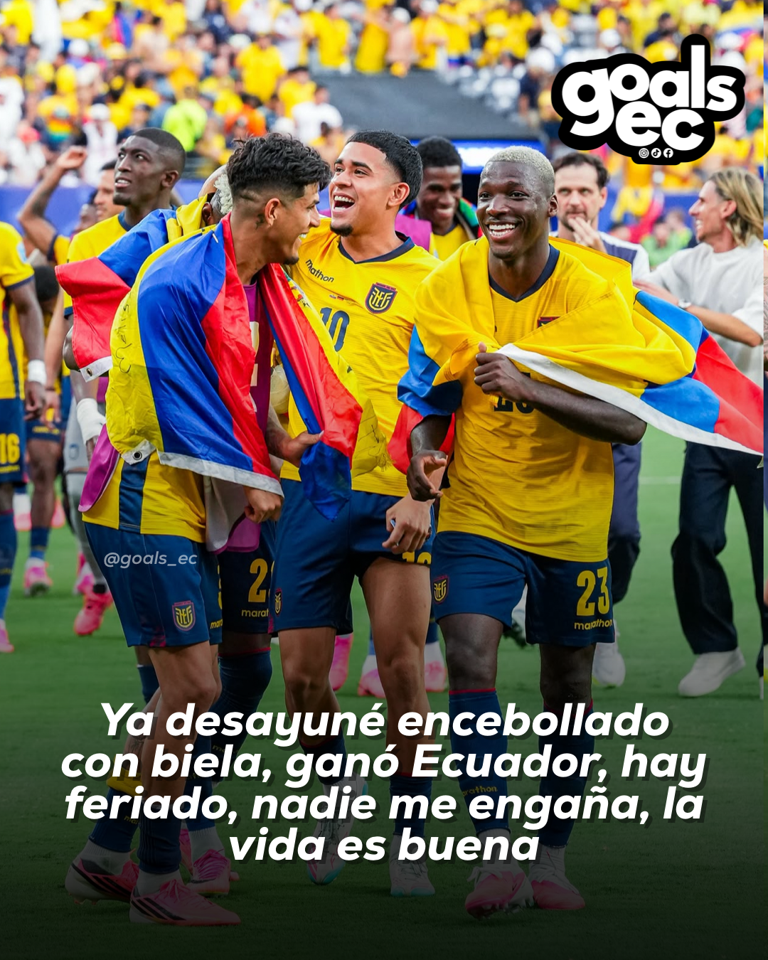 🇪🇨 Ecuador amaneció de fiesta: la histórica victoria ante Alemania y el feriado desatan la alegría de todo un país