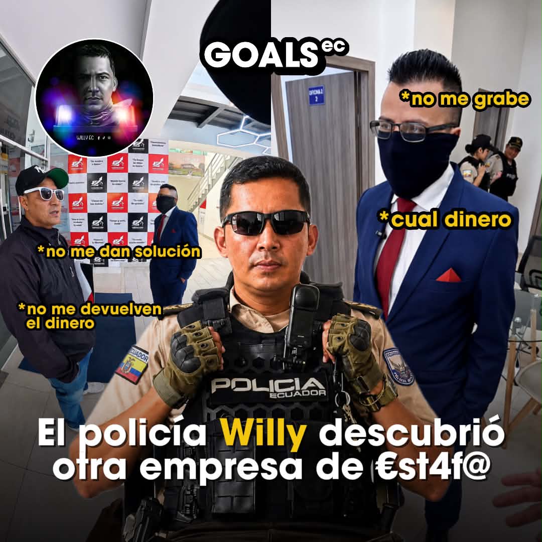 Willy EC el sargento que cambió la forma en que Ecuador ve a su Policía