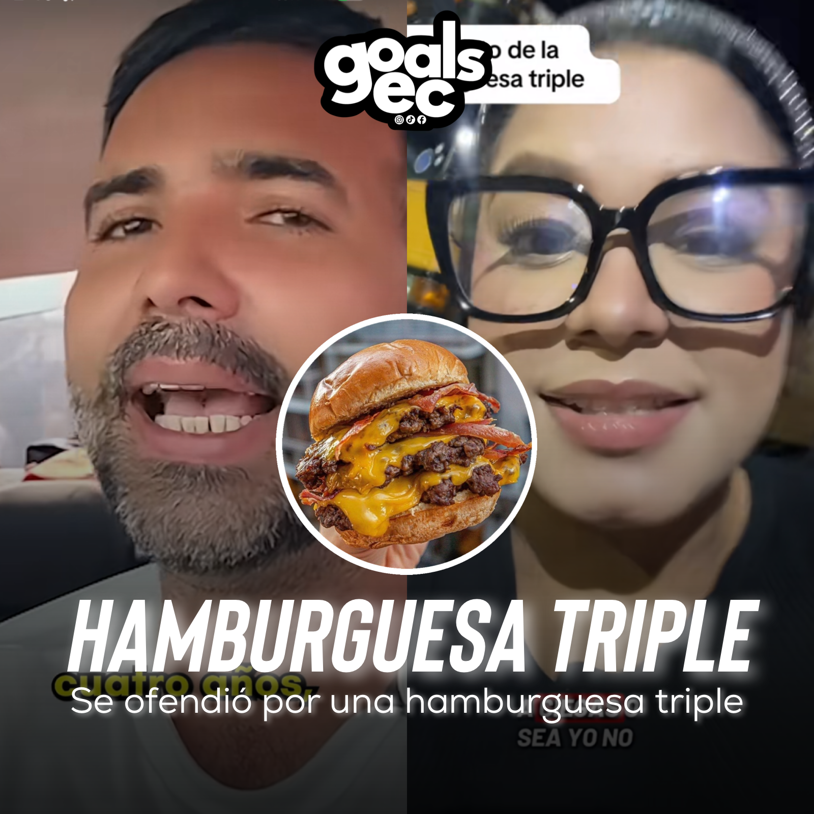 La “hamburguesa triple”: la historia viral que está dividiendo a todo internet