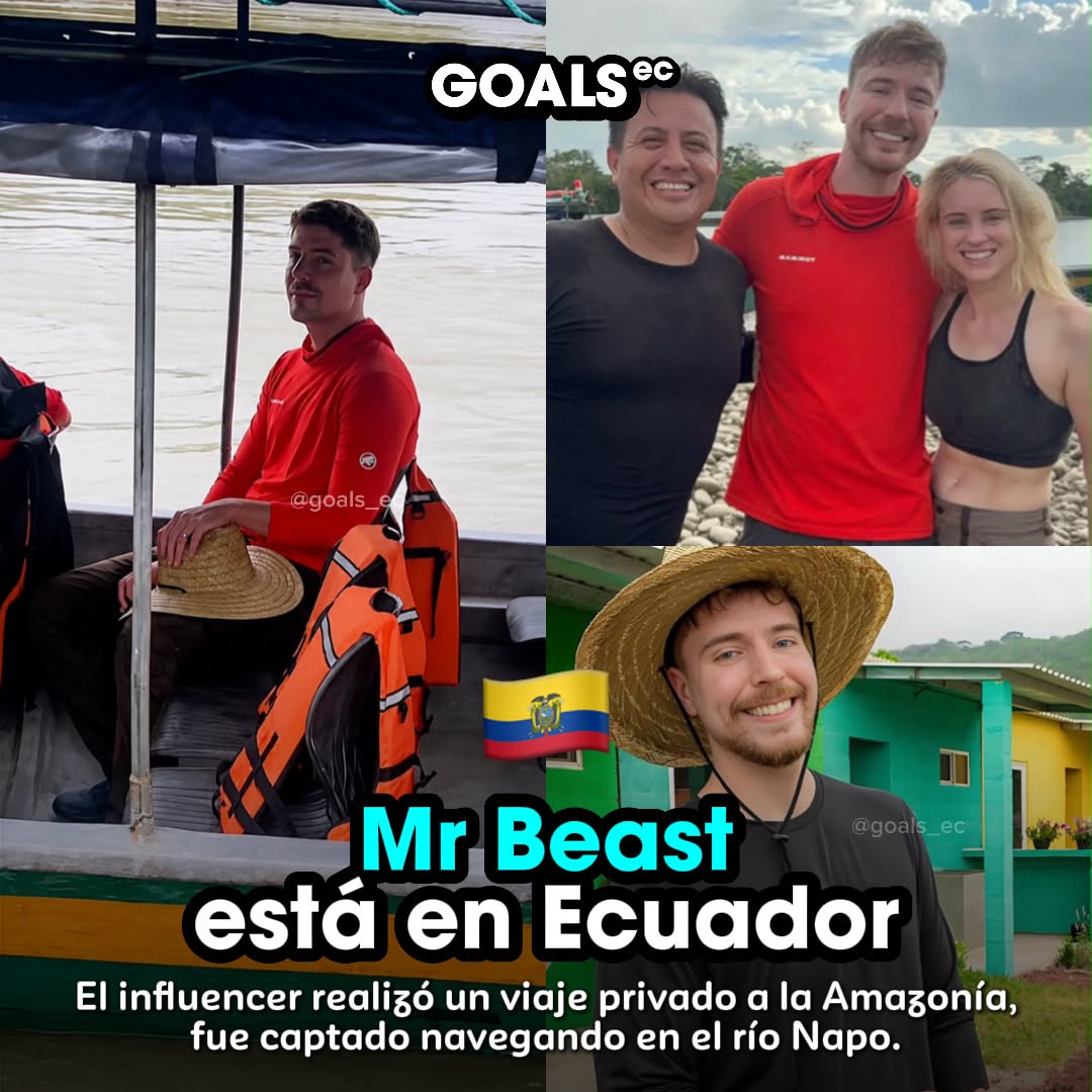 ¿MrBeast en el río Napo? Esto es lo que se rumora en redes