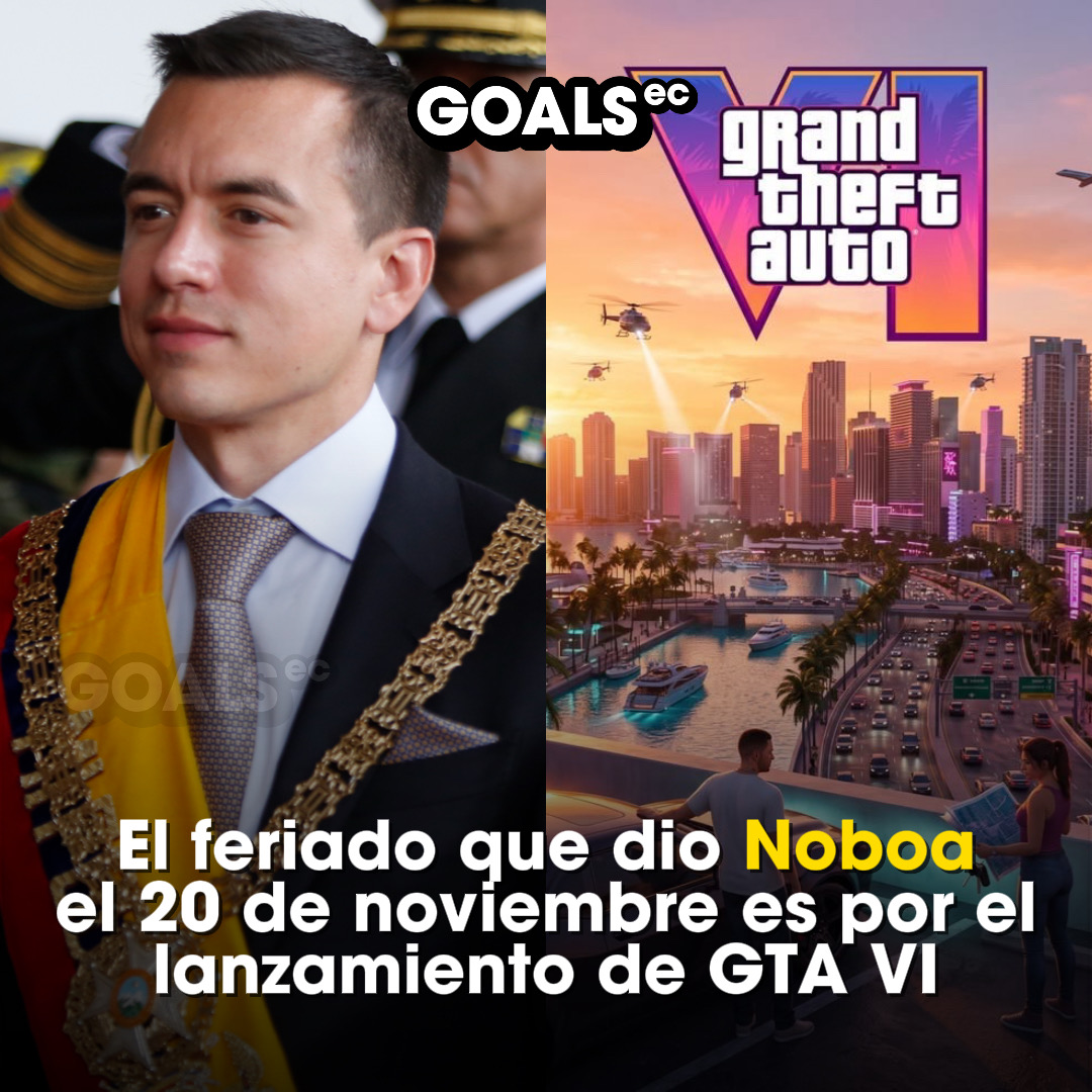 ¿Feriado en Ecuador por GTA 6? La curiosa coincidencia con el lanzamiento del videojuego